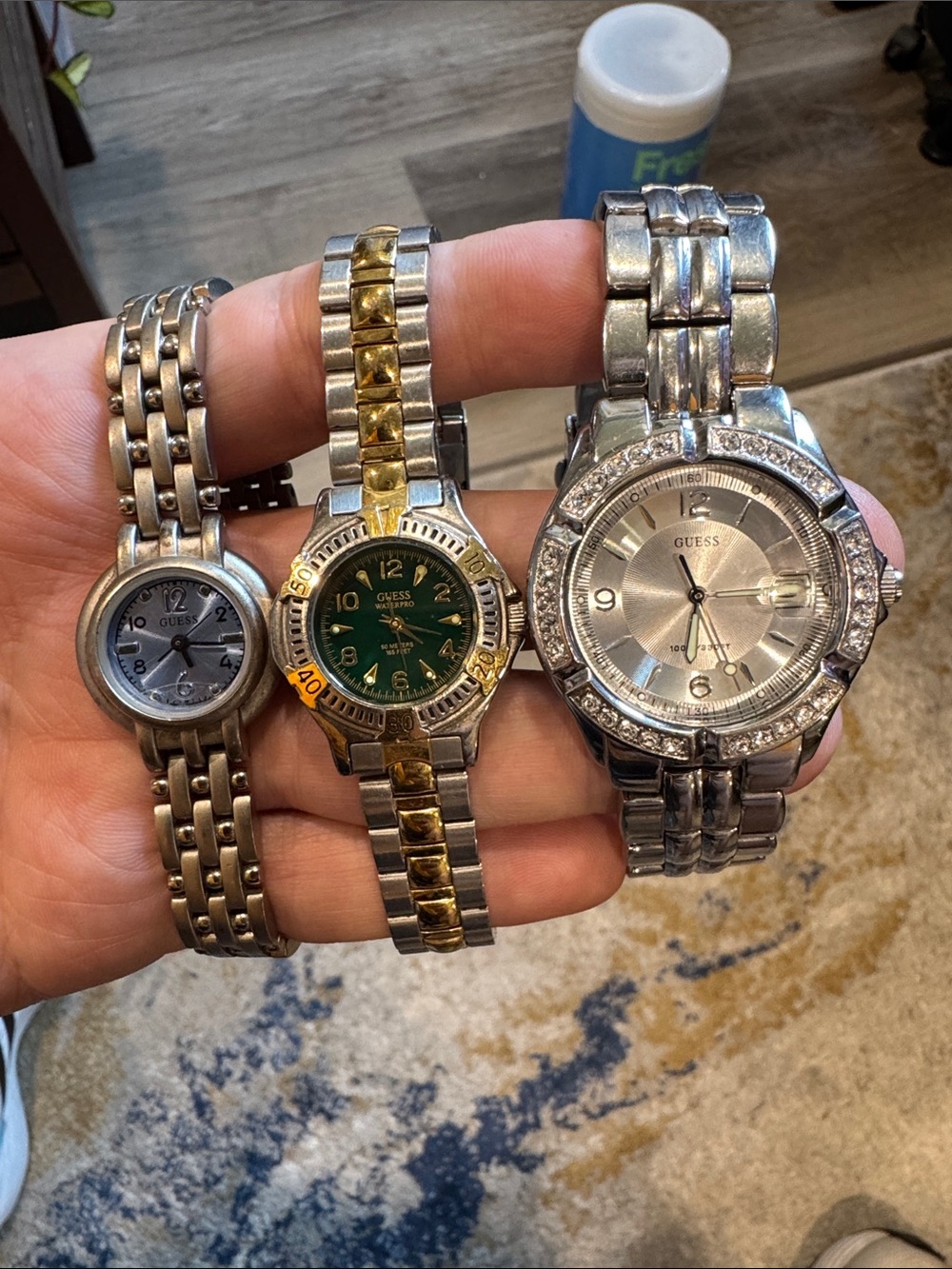 Guess Trio Stainless Steel Watch lot